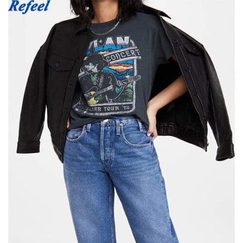 Spring summer women long tshirt oversized black cotton tees short sleeve O neck top new fashion female T-shirt