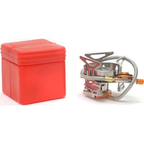 Mounchain Windproof Gas Stove Camping Gas Folding Electronic Stove hiking Portable Foldable Split Stoves 3500W