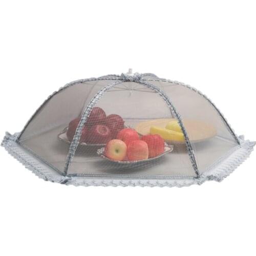 Cover Food Cover Anti Fly Food Cover Rectangular Vegetable Cover Foldable Dust Cover Kitchen Bowl Cover