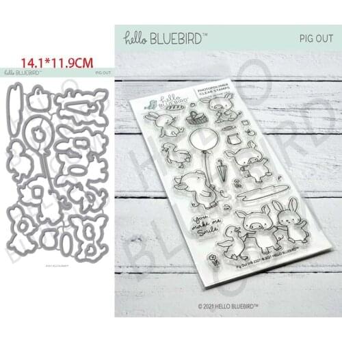 Sirius Rabbit balloon troqueles de corte de metal scrapbooking cutting dies and stamps DIY dies scrapbooking nouveau arrivage
