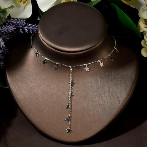 HIBRIDE Trendy Dainty Initia Necklace Pendants Stackable for Women Girlfriend Wife gift bijoux Femme P52