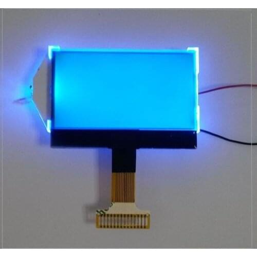 12864 Character Dots Graphic Matrix LCD Display Module Blue Backlight ESR METER