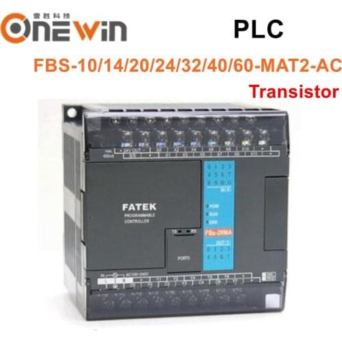 New Original FBS-32MAT2-AC PLC AC220V 20 DI 12 DO transistor Main Unit