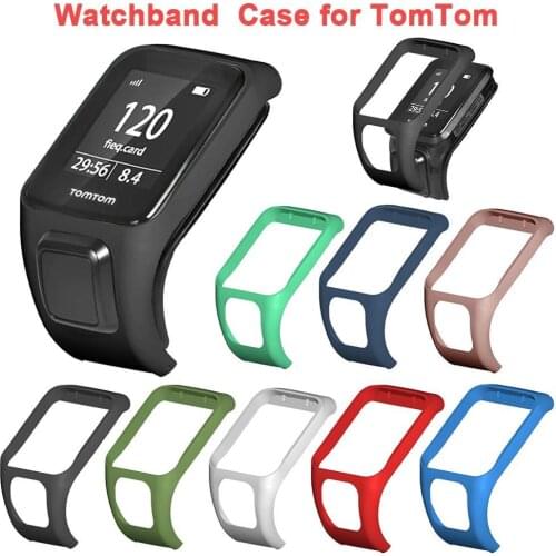 Anti-Scratch Shockproof Protective Watch Case Cover Frame Shell for TomTom Runner 2 3/Spark 3/Spark Cardio Music/Adventurer/Golf