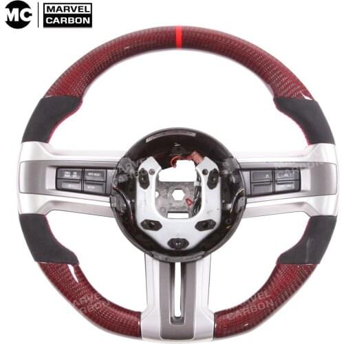 Steering Wheel Mustang Carbon Fiber for Ford Mustang 2019 GT