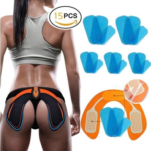 AbS EMS Hip Muscle Stimulator Gel Trainer Buttocks Muscle Hydrogel Sticker Stimulator Training Replacement Gel Sheet Pads