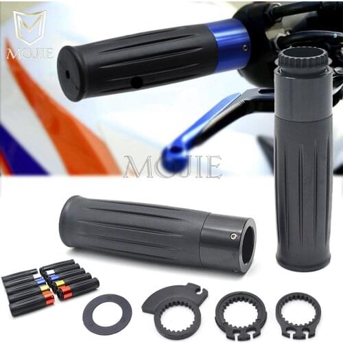 Universal Motorcycle Handlebar Hand Grips Street Sport Bike 22MM For HONDA CB600 CB 600RR CB900 929RR 954 CB1000RR CBR1100XX