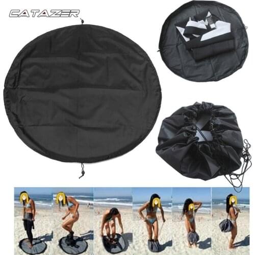 50cm/90cm/130cm Waterproof Changing Mat Surf Dry Bag Dive Bag Shoulder Strap for Wetsuit Swimsuit Change Pouch Climbing Rope Bag
