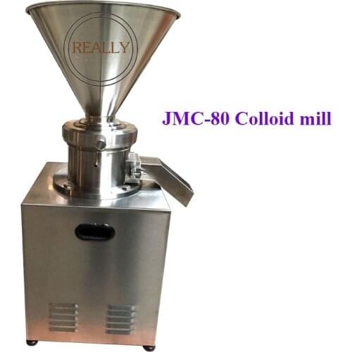 High quality stainless steel food processing sesame peanut seeds butter colloid mill for sale