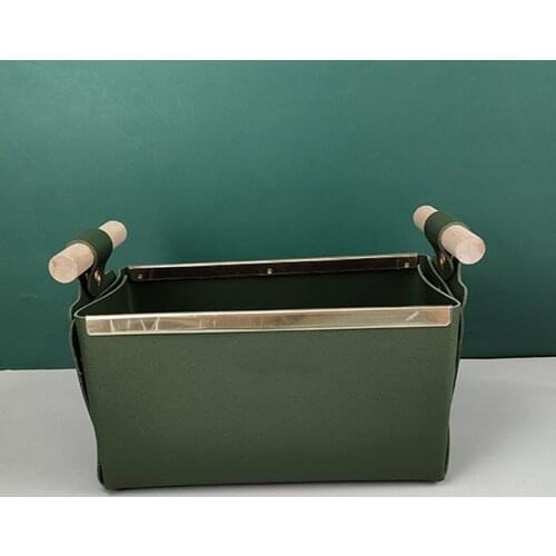Storage Box Large Capacity Foldable Faux Fur Desktop Sundries Storage Container Home Storage Bags Accessories