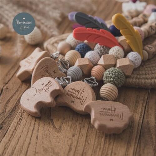 Pacifier Clip Handmade Pacifier Holder Chain Teething Silicone Chains Holder Baby Teether Dummy Clip Chain Baby 2020