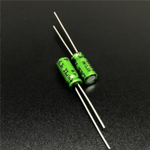 10Pcs 33uF 6.3V NICHICON Muse BP 5x11mm 6.3V33uF Top Grade Bipolar Audio Capacitor