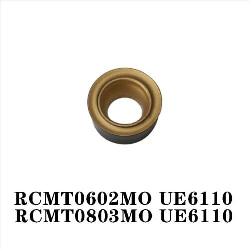 100% Original RCMT RCMT0602MO UE6110 RCMT0803MO CNC lathe Insertion Machined Blade Carbide Insert Imported From Japan Efficient