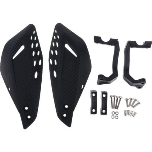 2PCS ABS Plastic Hand Guards 7/8 inch 22mm Handlebar Wind Shields Universal Fit for Motorcycle Dirt Bike