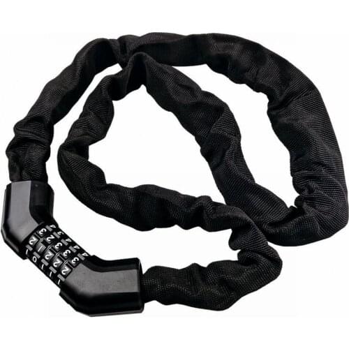 Bicycle accessories 1m bicycle lock anti-theft metal password chain lock suitable for battery motorcycle mountain bike road bike