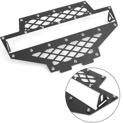 Areyourshop For Polaris RZR 800 & RZR S & RZR 4 RZR 570 UTV LED Light Bar Grille Grill stainless steel 13" ATV Parts