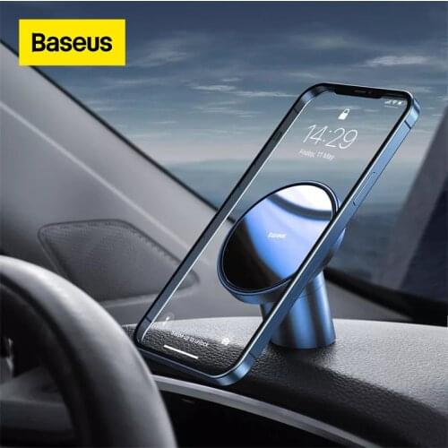 Baseus Magnetic Car Phone Mount Dashboards Navigation Phone Holder Air Outlets Magnetic Attraction Air Vents Phone Stand