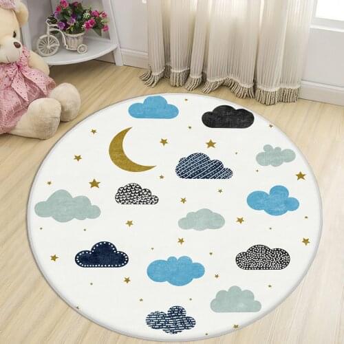 Football Pattern Kids Room Rug Crawling mat Rugs Baby Room Top astroturf
