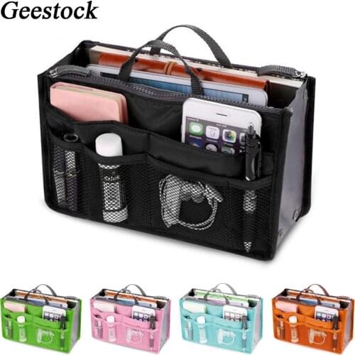 Geestock Womens Bag Nylon Travel Makeup Bag Storage Multi-function Handbag Purse Ladies Storage Cosmetic Bag Case Totes