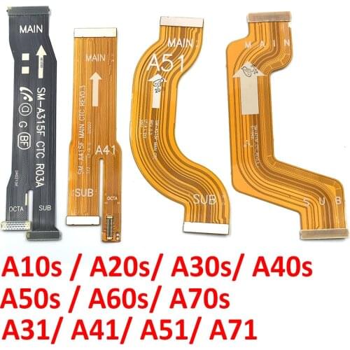 Main Board Motherboard Connector Board Flex Cable For Samsung Galaxy A10S A20S A21S A30S A40S A50S A60S A70S A31 A41 A51 A71