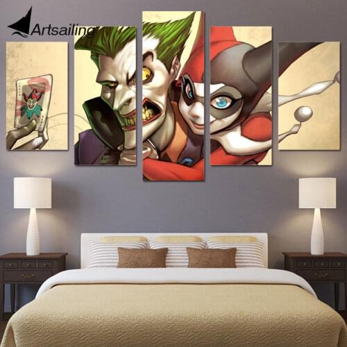 HD Printed joker karta dc animation Painting Canvas Print room decor print poster picture canvas Free shipping/ny-4530