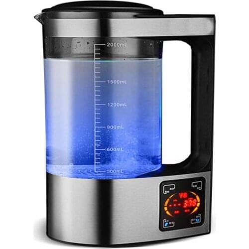 2L Rich Hydrogen Water Bottle Alkaline Water Ionizer Machine Water filter Drink Hydrogen Water Generator 110V/220V