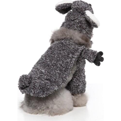 Pet Halloween Cosplay Costumes Jumpsuits Raccoon Cosplay Dog Clothes for Dogs Clothing Medium Pet Outfits Dress Up Pet Supplies