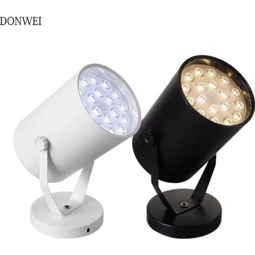 DONWEI Colorful 12W 18W 30W LED Spotlight For Clothes Shoes Shop Store Showroom Stage background wall spotlights Bar spotlights