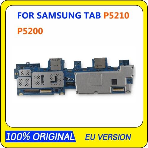 EU version Wifi Version 16GB Mother Board Circuit Board For Samsung Galaxy Tab 3 10.1 P5210 P5200 Motherboard Logic Mainboard