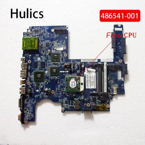Hulics Original 486541-001 LA-4092P Laptop motherboard for HP PAVILION DV7Z-1000 DV7-1000 Motherboard