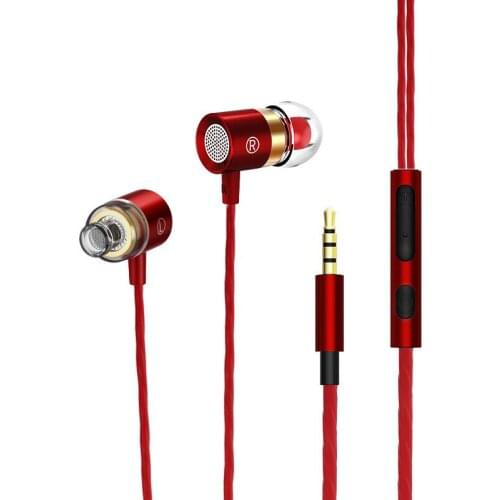 3.5mm In-ear Earphone Metal Headset Hifi Earbuds Bass Earpieces for Xiaomi iPhone Huawei Phone Ear fone de ouvido Dropshipping