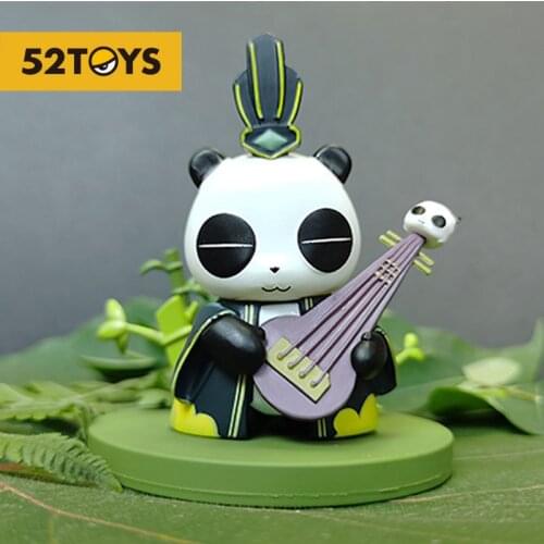 Original Panda Chinese Style Six Arts Series Blind Box Toys Doll Random One Cute Anime Figure Gift