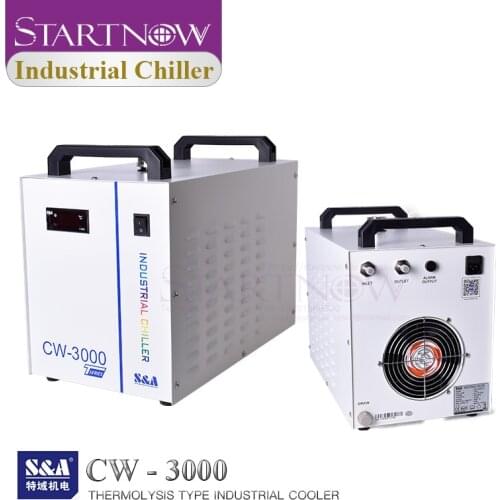 Industrial Water Chiller S&A CW-3000 For CNC Spindle 60W 80W Laser Cutting Machine CO2 Laser Tube Cooling CW3000 Equipment Parts