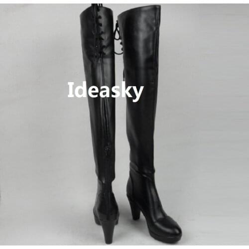 Nier 2 automatas automata 2b 9s cosplay boots nier: automata yorha automata yorha no.2 type b shoes halloween costumes for women