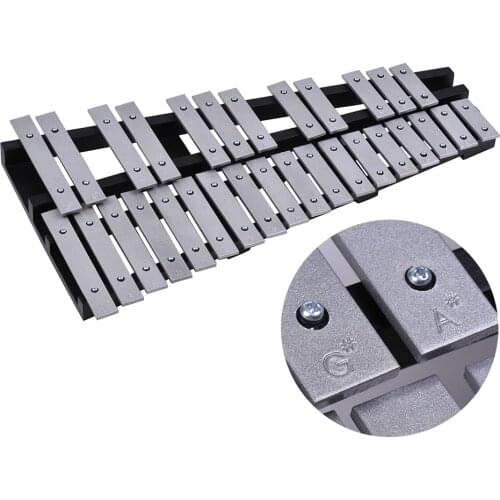 25 Note Wooden Xylophone Percussion Educational Musical Instrument Gift with 2 Mallets Percussion Instrument 30 Note Xylophone