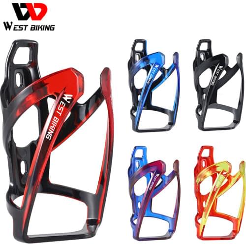 WEST BIKING Aluminum Alloy Water Bottle Holder Bicycle Cycling Drink Rack Cage MTB Road Bike Bottle Cup Ultralight Mount Bracket