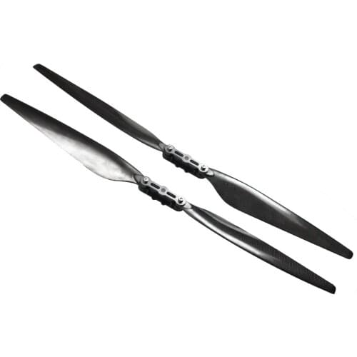 JMT 1 Pair Carbon Fiber Folding Propeller CW CCW 3090 Props with Clip for Hobbywing X8 8120 Power System for Agricultural Drone