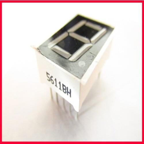 0.5-inch one-digit digital tube, one-digit display font is the same as 0.56, can be used as 0.56 common anode, super bright