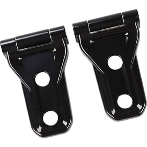 AU04 -Car Engine Hood Hinge Protector Trim Cover Accessories for Jeep Wrangler JL Gladiator JT 2018-2021