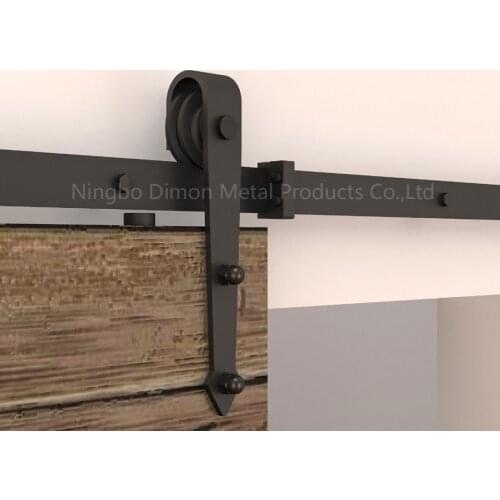 Dimon customized sliding door hardware wood sliding door hardware hanging wheel America style sliding door hardware DM-SDU 7204
