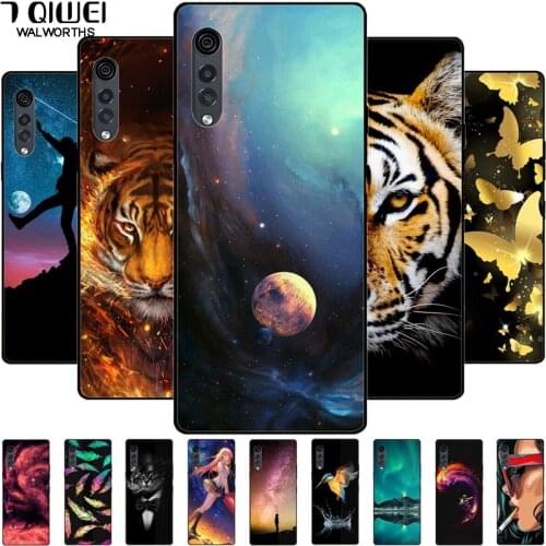 For LG Velvet Case Lion Cool Silicone Soft TPU Phone Cover For LG Velvet 2 Pro Case Protective Black Coque Cover for LG Velvet