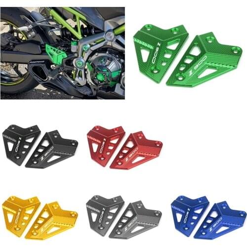 For Motorcycle Kawasaki Z900 Modified Foot Decorative Protection Anti-Drop Block Shatter-Resistant Block Accessories