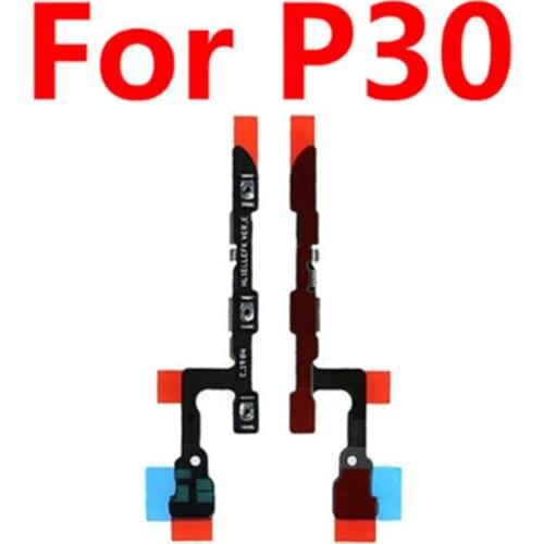 For Huawei P30 Pro P40 Lite E P40 Pro Volume Button Swith on off Power Flex Cable