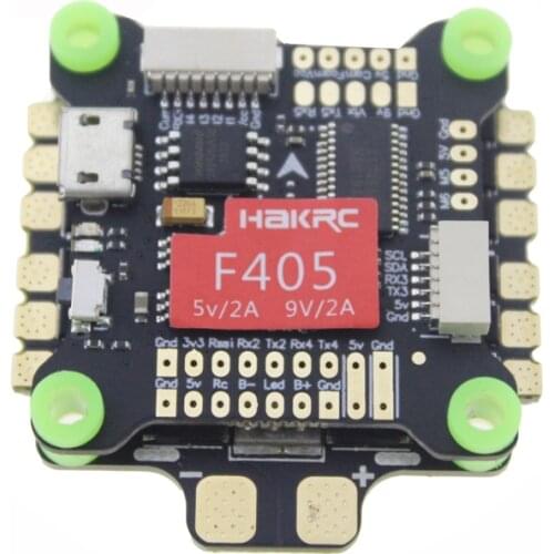HAKRC F405 F4 V3 Flight Controller With 50A 4in1 ESC FlyTower For RC Racing Done Multicopter