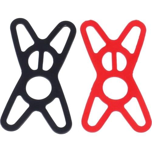 Hot Sale For iPhone Samsung Universal Silicon Smartphone Bike Mount Cell Phone Holder For All phone 4-6 inch Silicone Stand