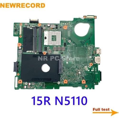 NEWRECORD For Dell Inspiron 15R N5110 laptop motherboard CN-0VVN1W 0VVN1W HD GMA DDR3 Main board HM67 full test