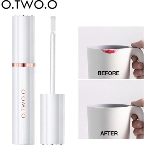 O.TWO.O Matte Lipstick Non-Stick Cup Waterproof Long Lasting Lipgloss Sealing Gel Makeup Lip Stick No Fade Lip Gloss Sealer TLSM