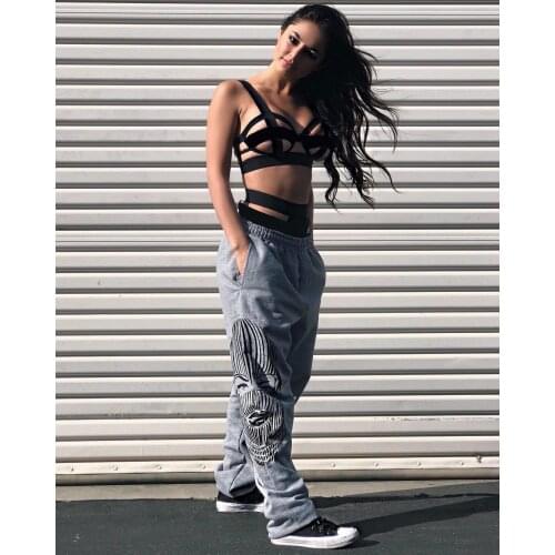 Sexy 2020 Bikini 2 Piece Womens Outfits In Europe American Underwear Hot Bundled Temptation Suit Strap Hollow Black M-3XL