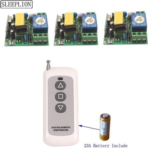 Sleeplion AC 110V Smart Remote Control Switch 220V Smart Electronics Toggle Switch Relay Wireless Remote Control Receiver Module