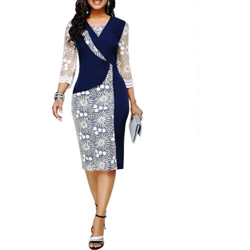 Hook Flower Lace Women Dress 2021 Summer Casual Plus Size Slim Office Pencil Bodycon Dresses Vintage Sexy Long Party Vestidos